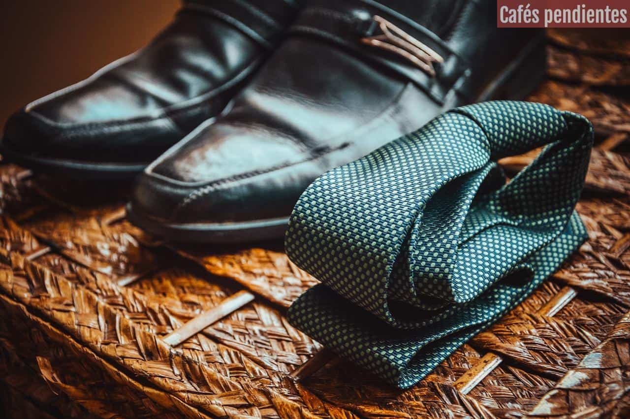 necktie, leather shoes, fashion
